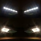 Conjunto de lámpara antiniebla para Hyundai Santa Fe Sport 2016 2017 2018 LED DRL