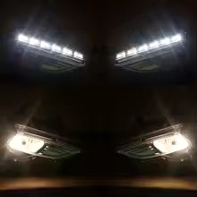 Conjunto de lámpara antiniebla para Hyundai Santa Fe Sport 2016 2017 2018 LED DRL