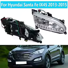Luces de Circulación Diurna DRL para Hyundai Santa Fe Maxcruz Fe IX45 2013 2014 2015