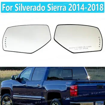 Espejo lateral Chevrolet Silverado 2014-2018